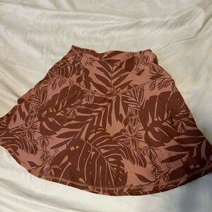 aerie cross-over waist athletic skort